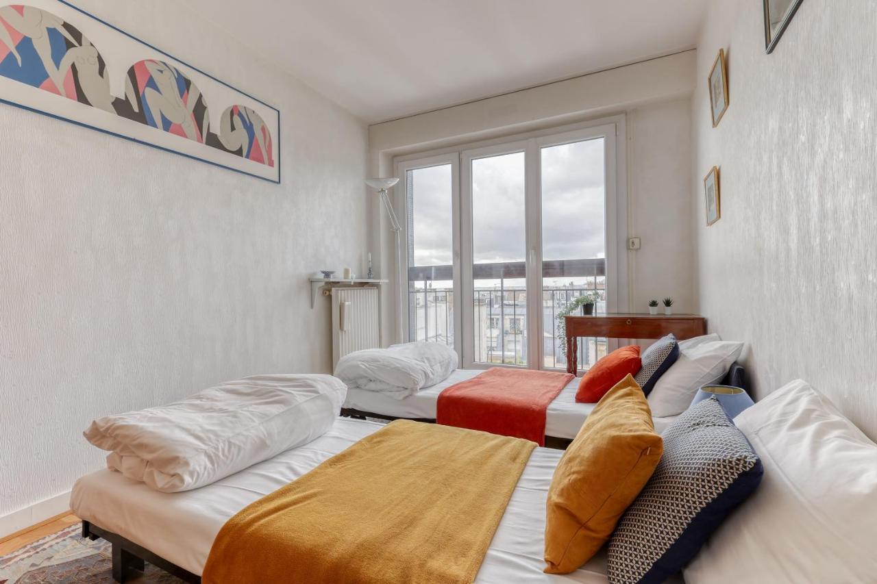 Apartament Large And Bright 2 Bdrs Flat With View - Paris 20 Zewnętrze zdjęcie