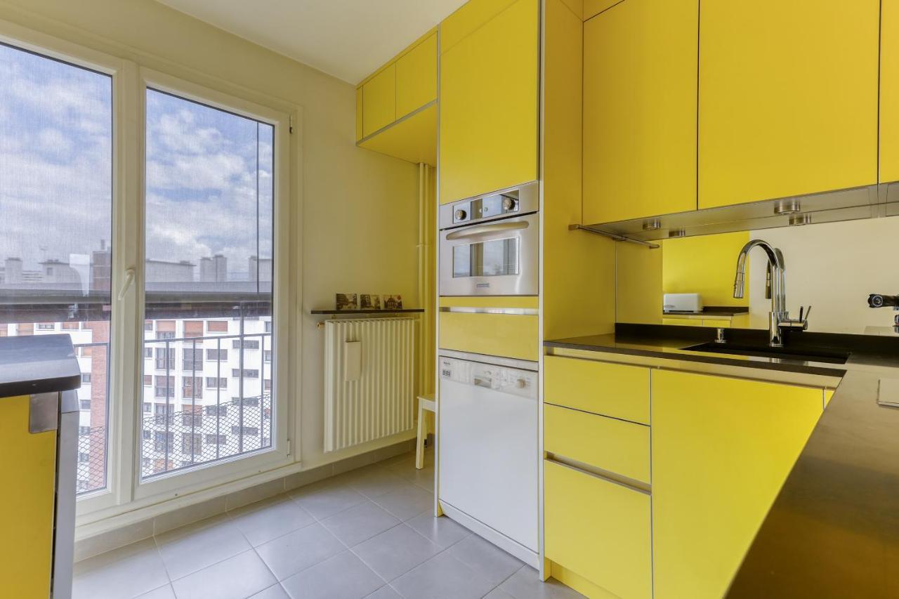 Apartament Large And Bright 2 Bdrs Flat With View - Paris 20 Zewnętrze zdjęcie