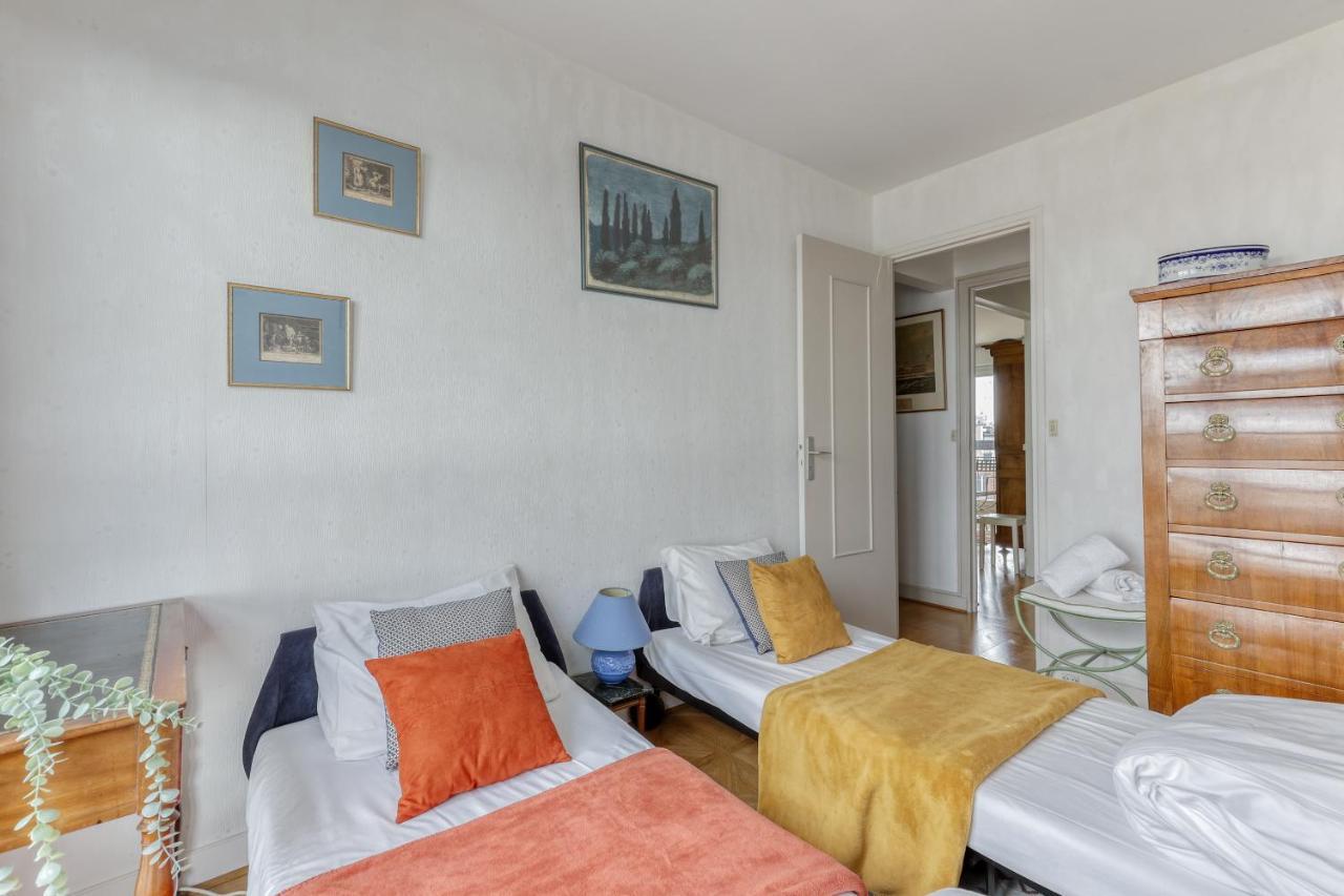 Apartament Large And Bright 2 Bdrs Flat With View - Paris 20 Zewnętrze zdjęcie