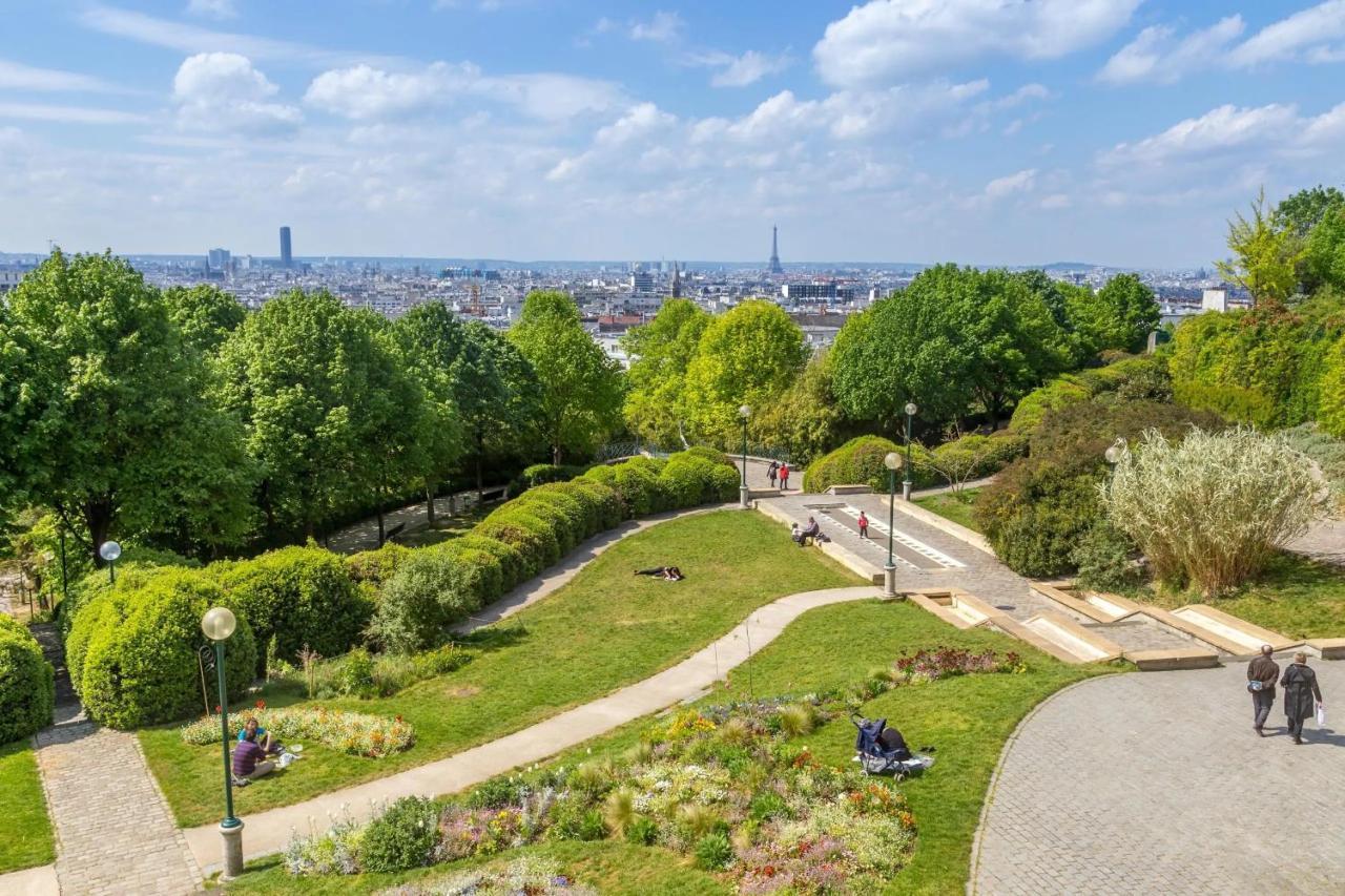 Apartament Large And Bright 2 Bdrs Flat With View - Paris 20 Zewnętrze zdjęcie
